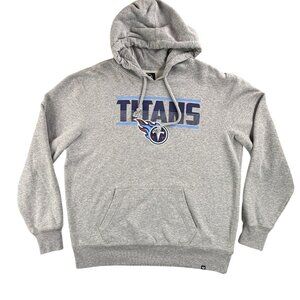 Tennessee Titans Hoodie Sweatshirt Mens XL Gray NFL Football '47 Pullover